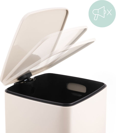 Relaxdays Coș De Baie Din Plastic 20l Bej