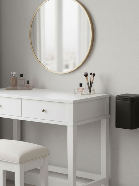 Relaxdays Inox Badezimmer Behälter 3lt Schwarze