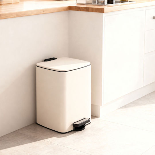 Relaxdays Coș De Baie Din Plastic 20l Bej