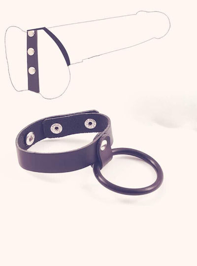 Ophelia's Dream Toys Adjustable Cock Ring Strap – Black 10jjh-001