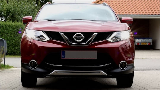Set Vorderseite Hinterseite Stoßstangen Diffusor Nissan Qashqai J11 2014+ Fertig Lackiert Silber