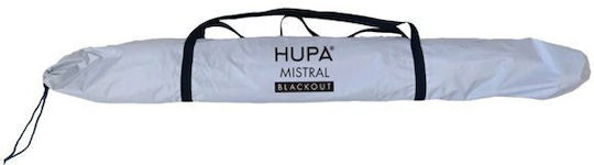 Hupa Mistral Blackout Beach Umbrella Diameter 2.4m With UV Protection Light Blue