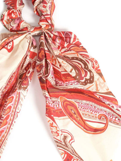 Samt Scrunchy Paisley Design