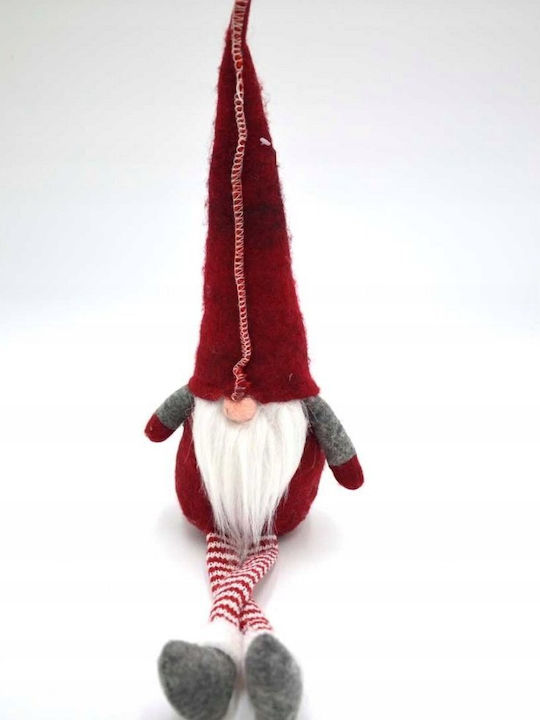 Saska Garden Weihnachtsfigur Aus Kunststoff Zwerg Rot