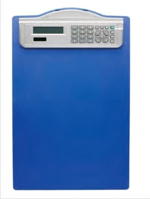 Alco Clipboard Simplu A4 Din Plastic Rigid Cu Calculator Alco Albastru