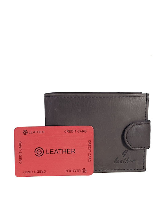 Herrenbrieftasche aus Leder mit RFID Braun Braun 8