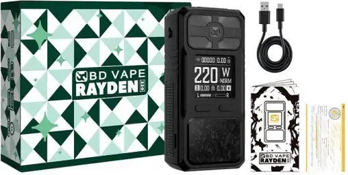 BD Vape Rayden Box Mod 220W Black