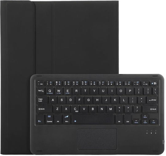 Flip Cover mit Tastatur Schwarz (Samsung Galaxy Tab A11 Plus)