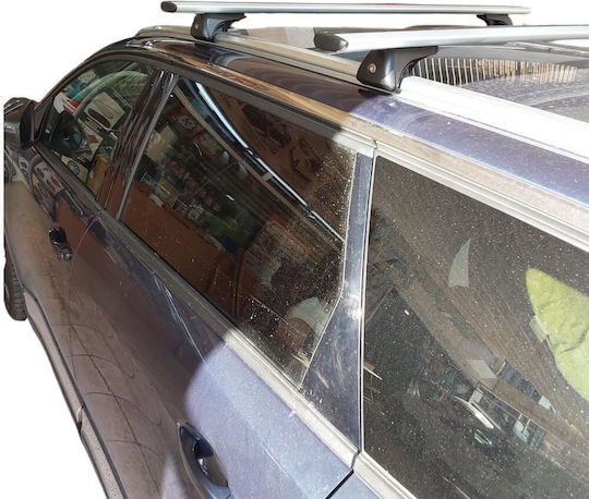 Nordrive Car Roof Bars Kit Aluminum Bars Nordrive Legs Peugeot 5008 2017-2020 2 Pieces Mb.p5008.05