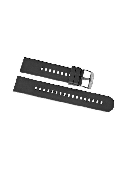 Giewont Tragbare Bänder Silikon Schwarz (Giewont Supernova Gw330 Gwp330-3)