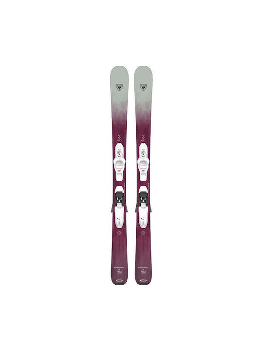 Rossignol Experience W Pro Ski Schuhe in Rosa Farbe mit Bindungen