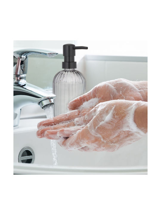 Relaxdays Dozator De Bucătărie Din Sticlă Transparent 400ml