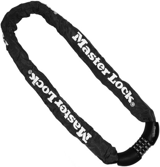 Master Lock Bicycle Anti-theft Master Lock Steel Combination 8 Mm Black