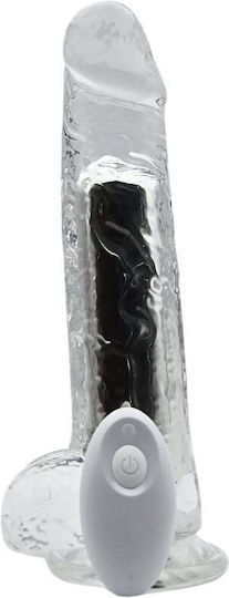 Loving Joy Vibrator Realistic Transparent Cu Control De La Distanță