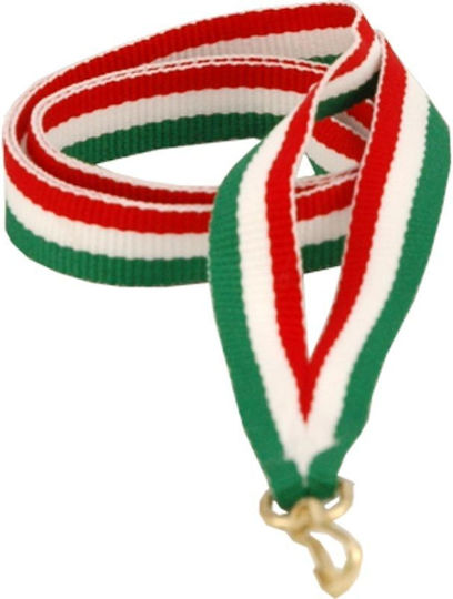 Ribbon 22 Mm Red White Green Green