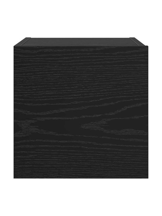 vidaXL Wohnzimmer TV-Einheit Schwarze Eiche M30.5xB30xH30cm