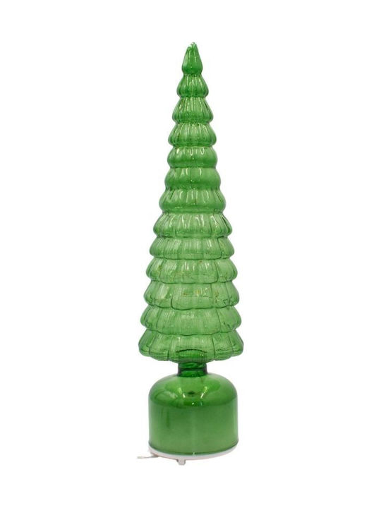 Dekoratives Weihnachtsdekorationen mit Bäumen Grüne LED 13 Kronen Warme Weiße 40cm Weiße