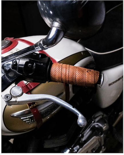 Tripmachine Handlebar Grip Wraps Tobacco Perforated