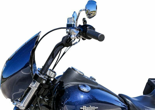 Thrashin Supply Co Монтиране На Волана 25,4мм +24см Tsc-9525-1 Harley Davidson Flhrci 1450 Efi 02-06 Harley Davidson Flhtcui 1450 Efi 03-06 1бр Черен