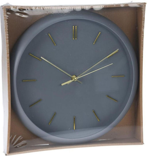 Excellent Houseware Gray Wall Clock Ø30cm