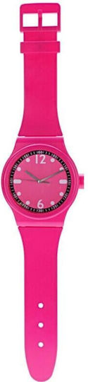 Excellent Houseware Wanduhr Rosa
