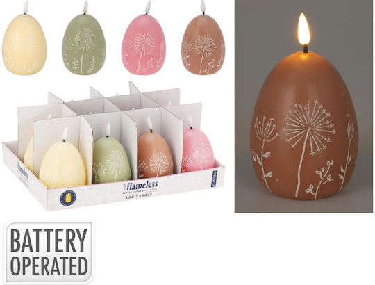 Led Easter Egg Candle