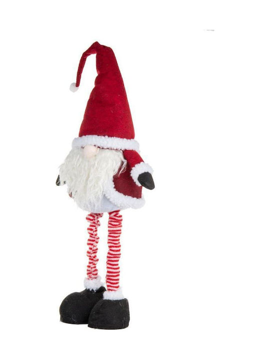 Christmas Gnome On Telescopes 25x15x60-75cm