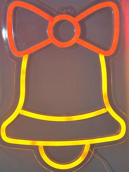 Neon Lamp Bell Figurine