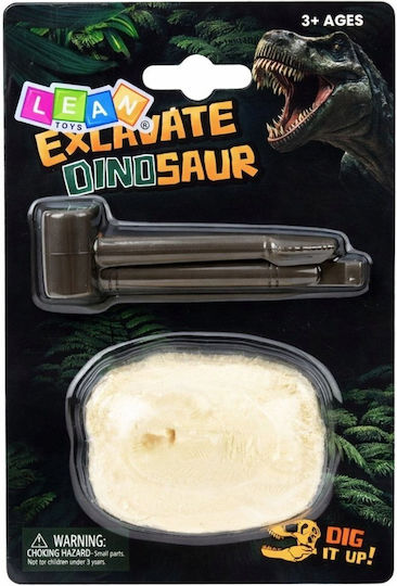 Lean Toys Set Εκπαιδευτικό Παιχνίδι Ανασκαφή Δεινοσαύρων
