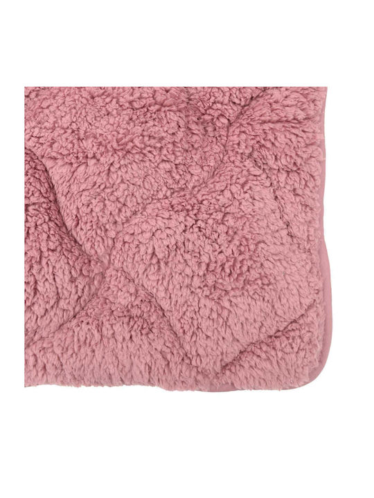 vidaXL Doppelbettbezug 200x240 Rosa
