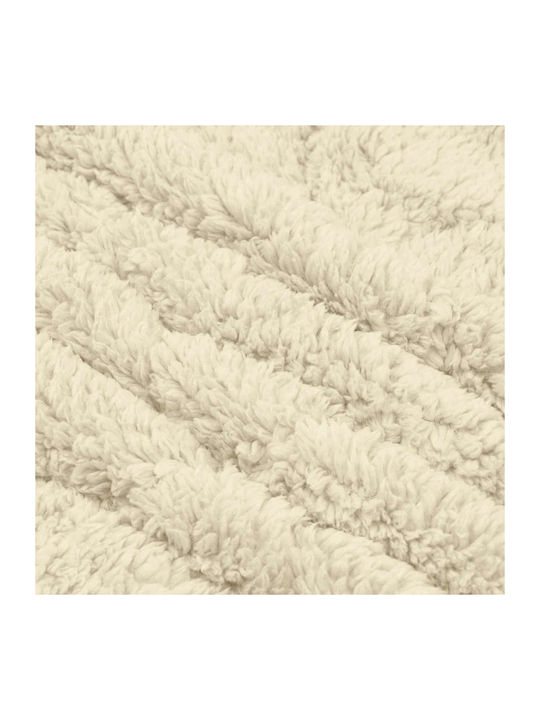 vidaXL Double Duvet Cover 200x240 Cream