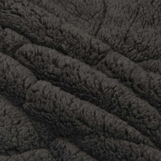 vidaXL Плик За Завивка Единичен 140x220 Антрацит
