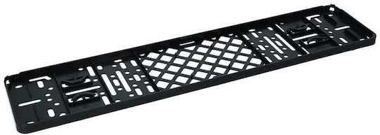 Carpoint License Plate Frame Plastic 52 x 11cm Black 1 Piece 1363004