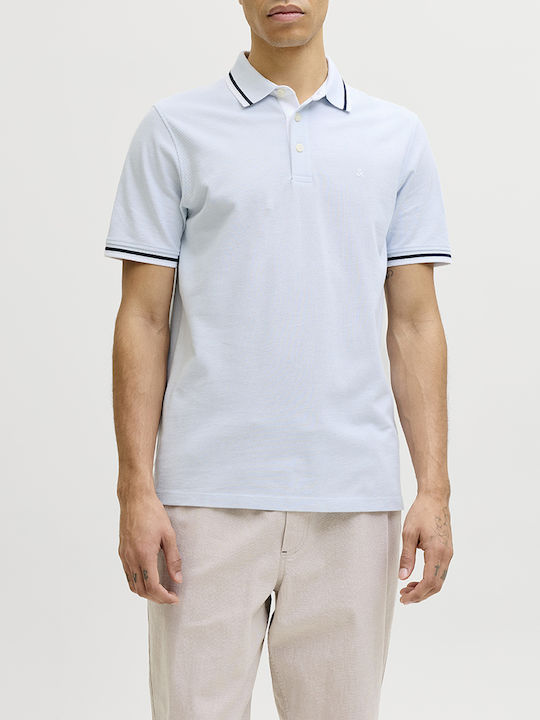 Jack & Jones Polo Μπλούζα Celestial Blue