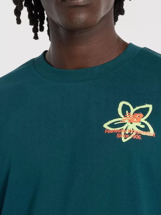 Αθλητική Μπλούζα Κοντομάνικη Medusa Green