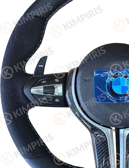 Car Steering Wheel Bmw Marke Alcadara Red Edition E Series