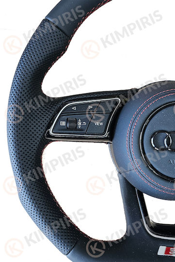 Car Steering Wheel Audi Marke Red Edition