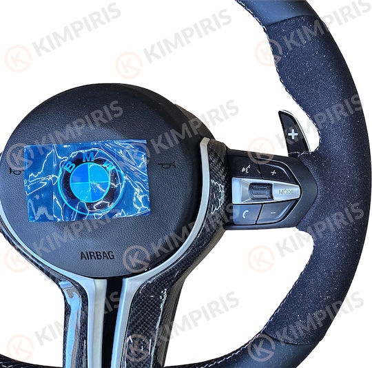 Τιμόνι Αυτοκινήτου Bmw Μαρκέ Alcadara Blue Edition