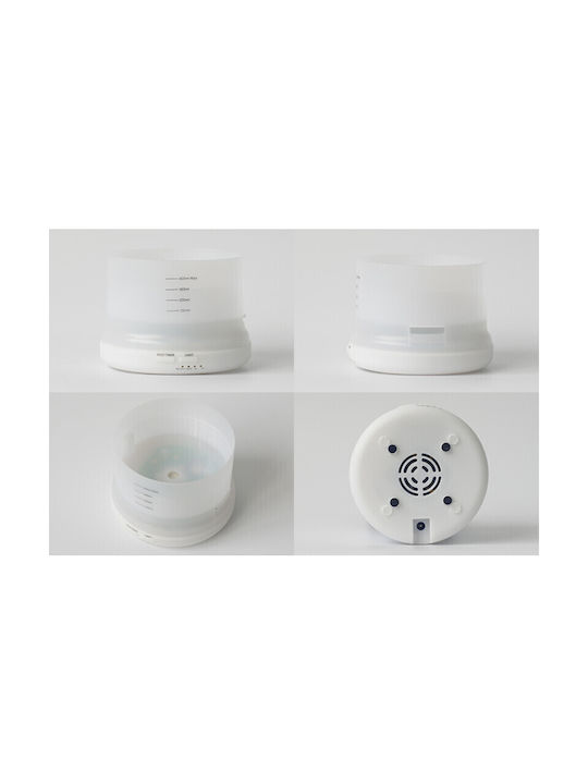 Sixu Led Ultrasonic Aromatherapy Diffuser with Timer White 400ml