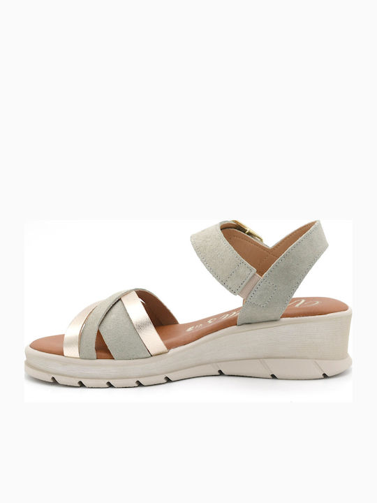 Leather Women's Anatomic Sandals Khaki