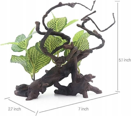 Aqua Natura Plant Aquarium Decoration Root Composition Plastic 12-31 Cm Various Types Plants
