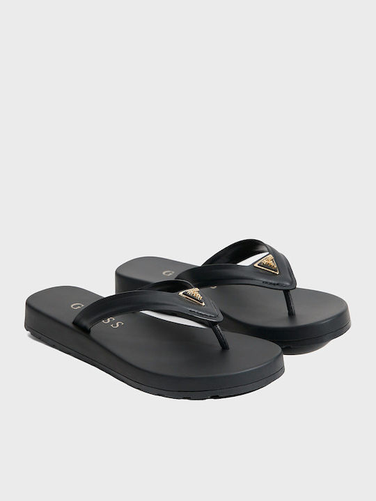 Damen Flache Schwarze Sandalen