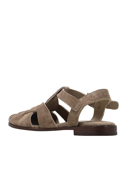 Women's Flat Sandals Brown