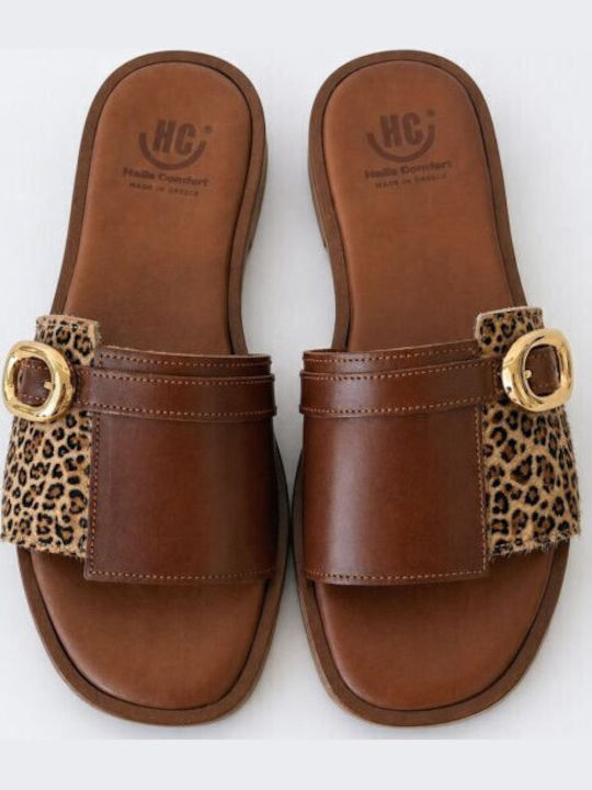Leather Women's Anatomic Brown Sandals