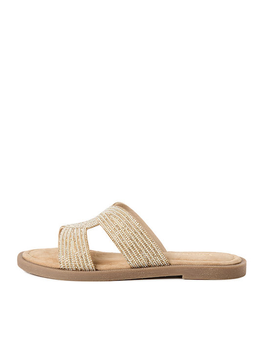 Tamaris Tamaris Damen Flache Sandalen Beige