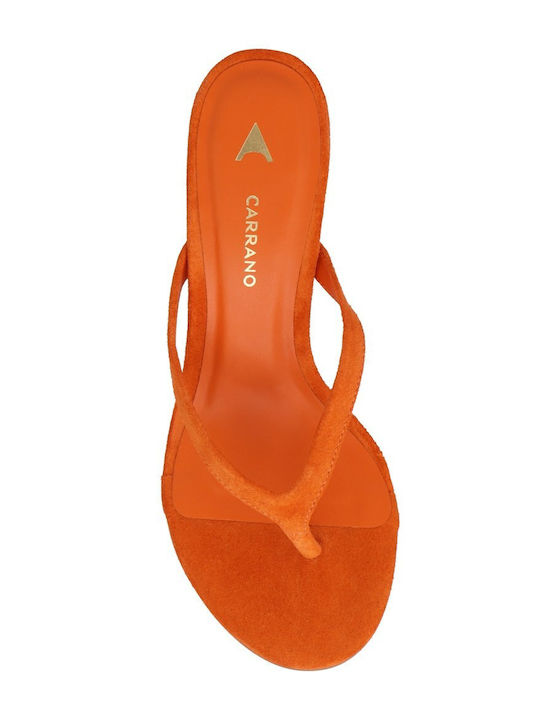 Suede Damen Sandalen Rote