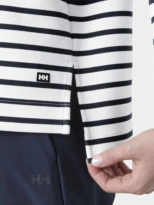 Capri Γυναικείο Πουλόβερ Ριγέ Navy Μπλε