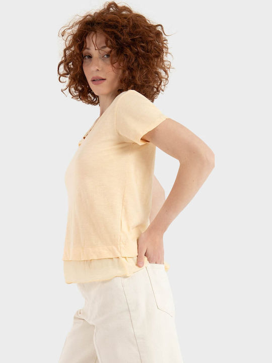 Women's T-shirt Peach