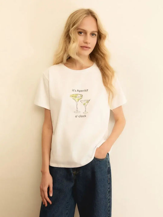 Γυναικείο T-shirt White
