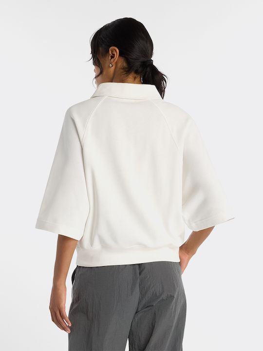New Balance Winter Women's Fleece Blouse White
